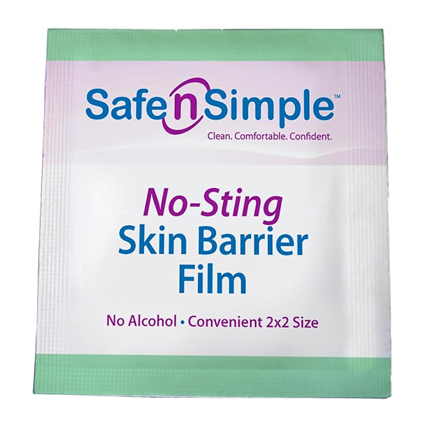 Alcohol-Free No Sting Skin Barrier Wipes (25 ct)