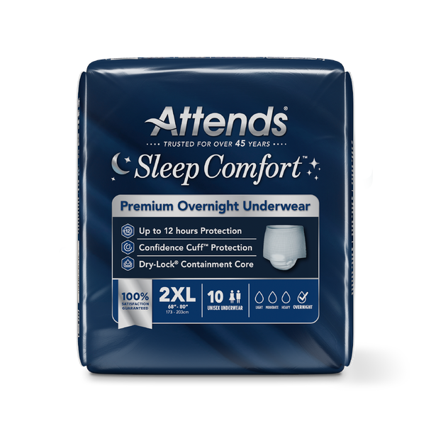 Attends Sleep Comfort Premium Overnight Underwear