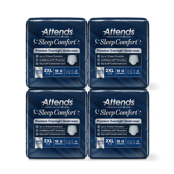 Attends Sleep Comfort Premium Overnight Underwear