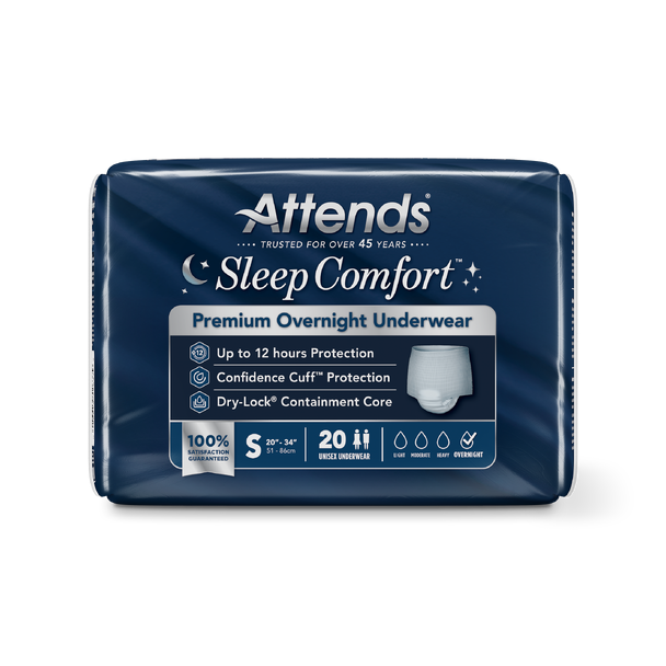 Attends Sleep Comfort Premium Overnight Underwear