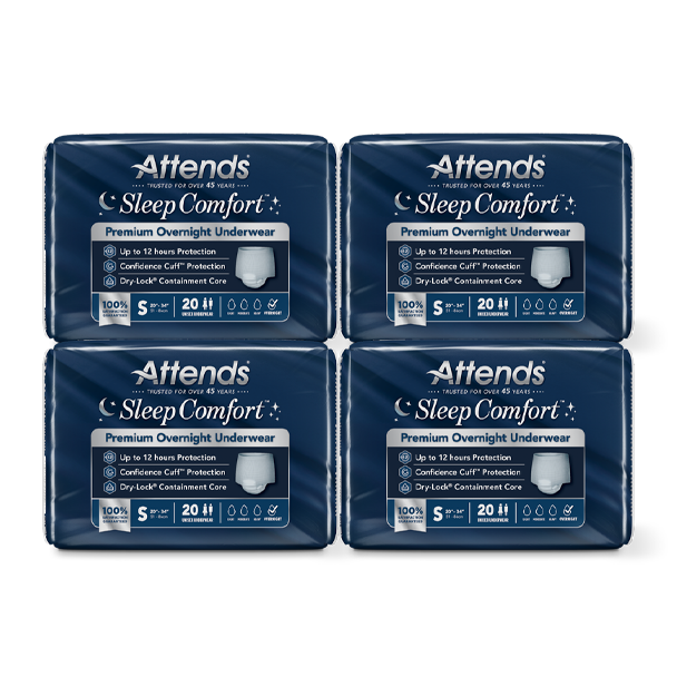 Attends Sleep Comfort Premium Overnight Underwear