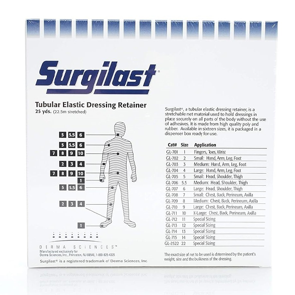 Surgilast Tubular Elastic Bandage Retainer (Size 1)