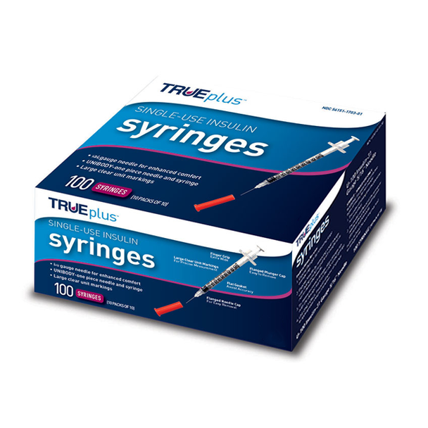 TRUEplus Insulin Syringe (100 ct)