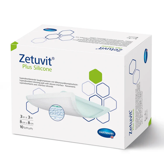 Zetuvit Plus Silicone Superabsorbent Dressing