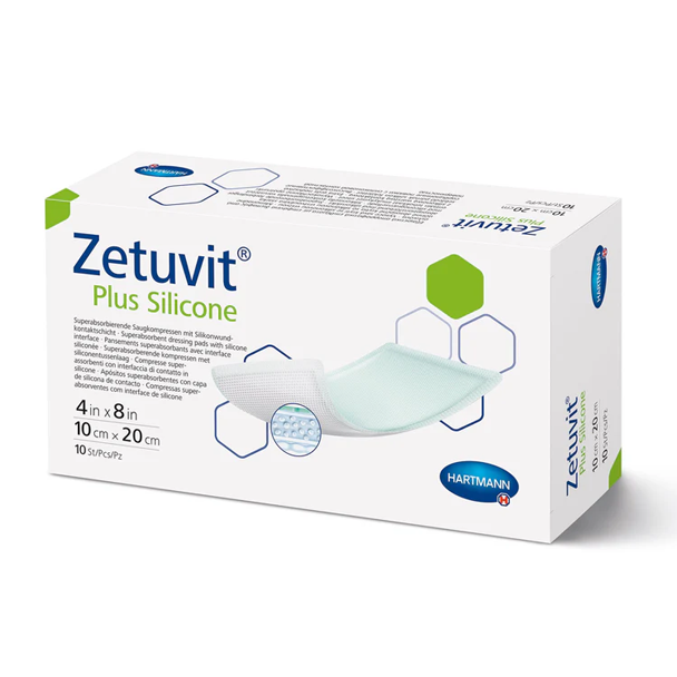 Zetuvit Plus Silicone Superabsorbent Dressing