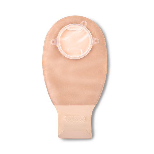 Natura+ Two-Piece Drainable Ostomy Pouch With InvisiClose Closure and Filter
