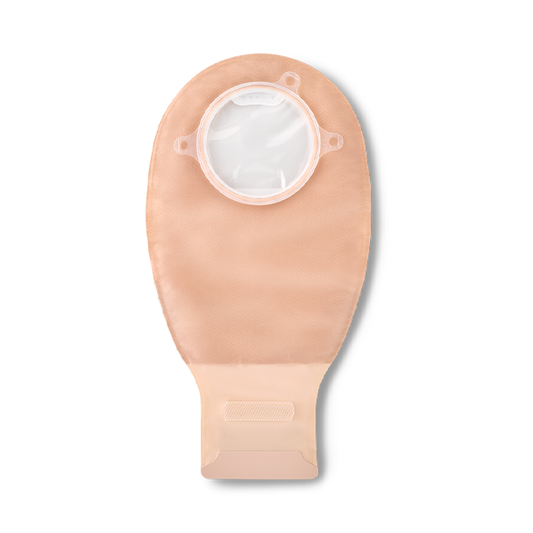 Natura+ Two-Piece Drainable Ostomy Pouch With InvisiClose Closure and Filter