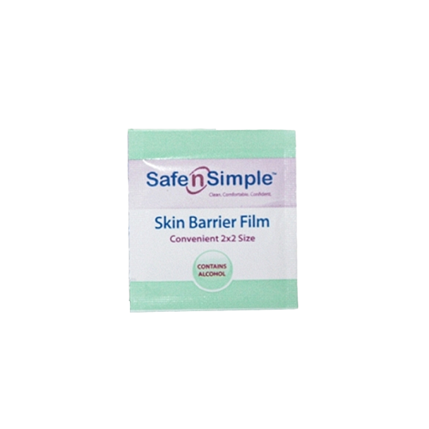 Skin Barrier Film Wipes with Alcohol (2" x 2")