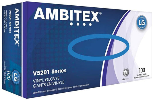 Powder Free Vinyl Gloves